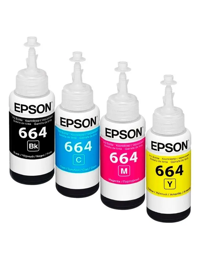 Juego de Botellas de Tinta Epson T504