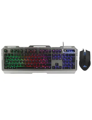 Set Teclado y Mouse Gamer Yeyian Phoenix 3000 3200DPI RGB USB YKP-20706