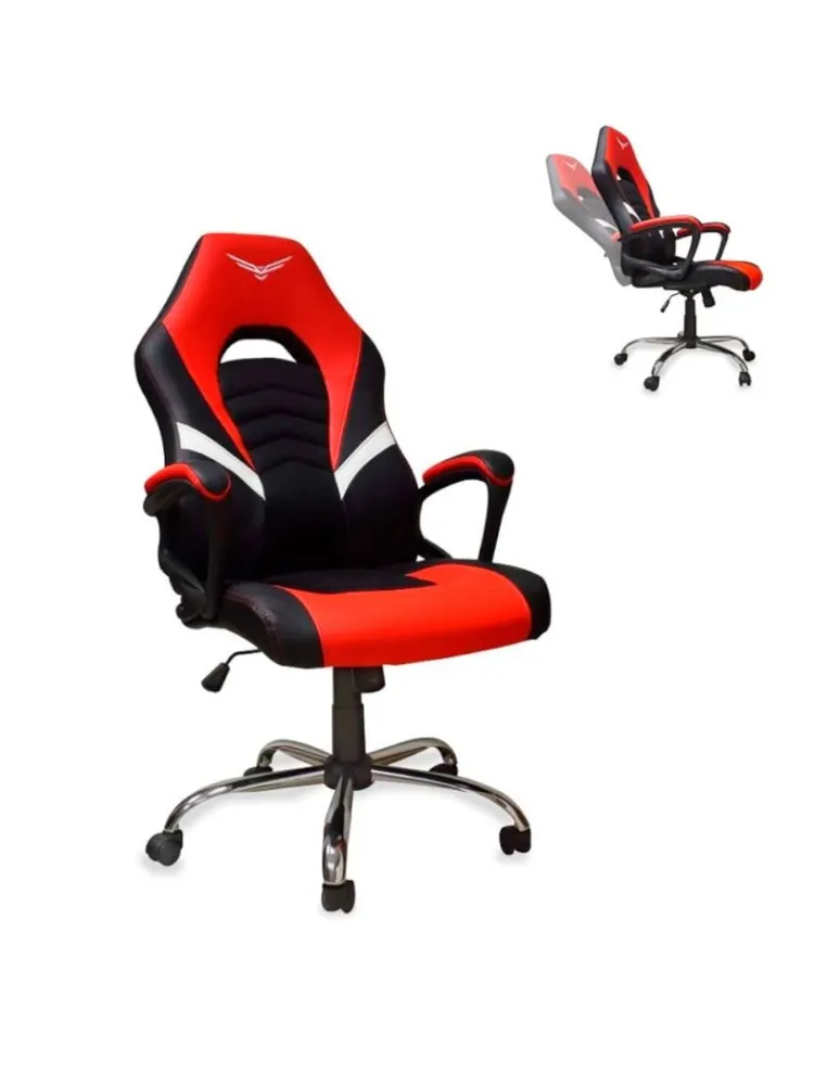 Silla Gamer Naceb Titan Semi Reclinable NA-0935R