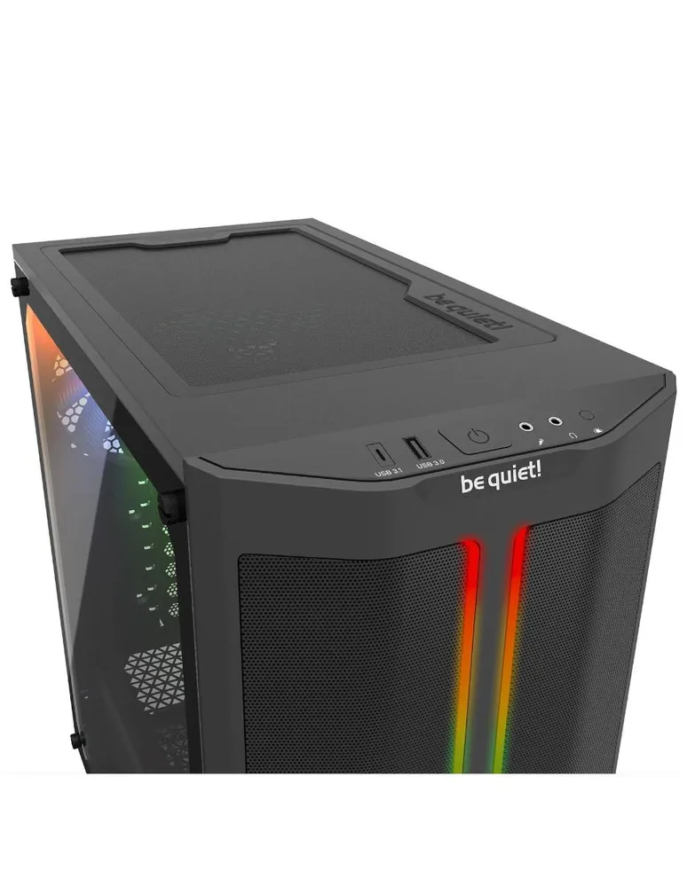 Gabinete Gamer Be Quiet Pure Base 500DX Cristal ARGB 3 Ventiladores