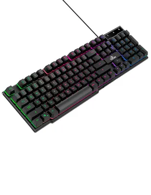 Set Teclado y Mouse Gamer Yeyian Phoenix Serie 2000 USB RGB YKP-20704