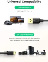 Cable USB A Ugreen a USB Mini B de 1.5 m