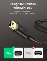 Cable USB A Ugreen a USB Mini B de 1.5 m