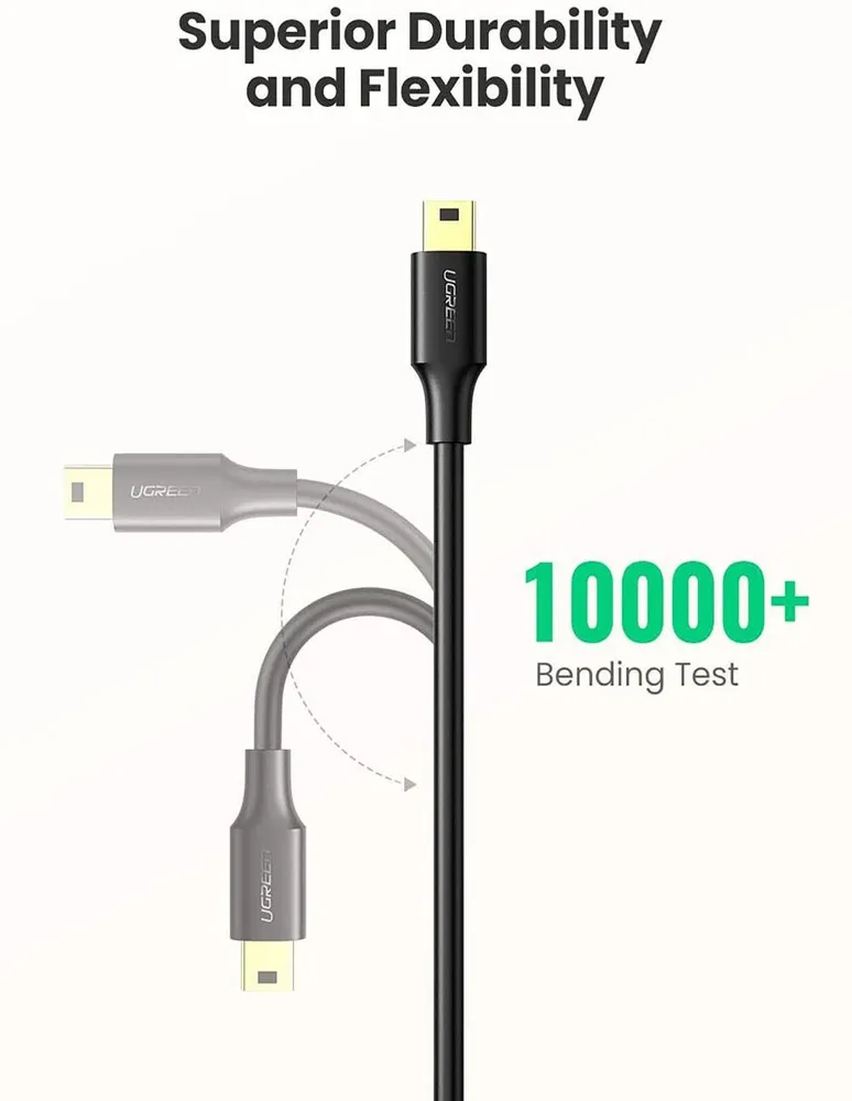 Cable USB A Ugreen a USB Mini B de 1.5 m
