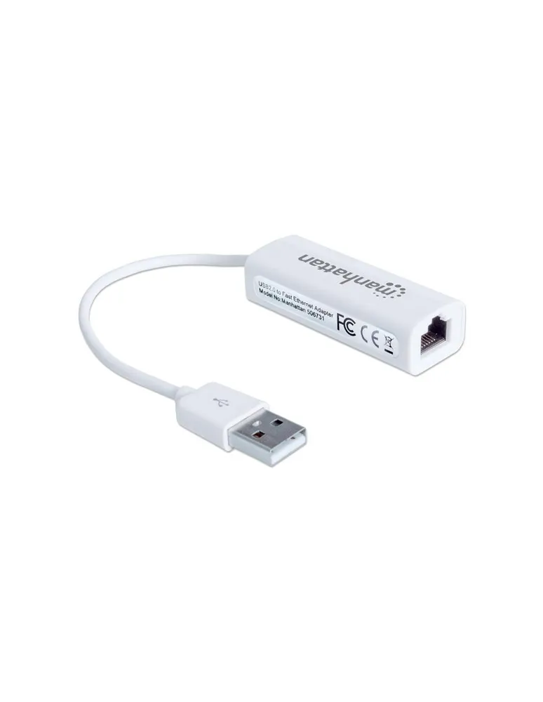 Adaptador Fast Ehternet USB 2.0 Manhattan 506731