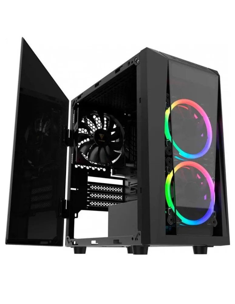 Gabinete Gamer Gamdias Talos E1 RGB Cristal Templado