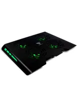 Base Enfriadora Gamer para Laptop Game Factor CPG400 4 Fan RGB USB
