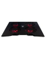 Base Enfriadora Gamer para Laptop Game Factor CPG400 4 Fan RGB USB