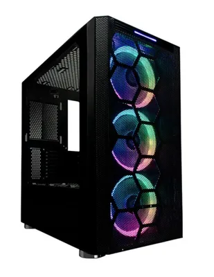 Gabinete Gamer Balam Rush Nemesis SGX3500 Micro ATX 3 Fan ARGB BR-931298