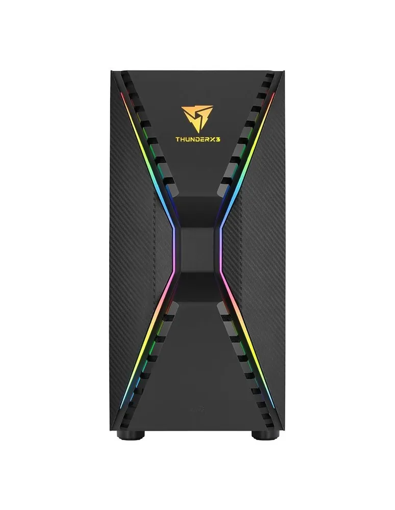 Gabinete Gamer Aerocool Thunder X3 Cronus G 1 Fan ARGB ATX Cristal Templado