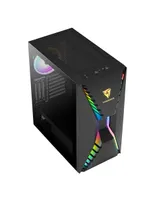 Gabinete Gamer Aerocool Thunder X3 Cronus G 1 Fan ARGB ATX Cristal Templado