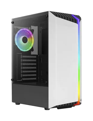 Gabinete Aerocool Bionic RGB ATX S/Fuente BIONIC-G-WT-V2