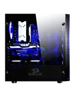 Gabinete Gamer Redragon Sideswipe Pro GC-601PRO Cristal 4 Fans RGB