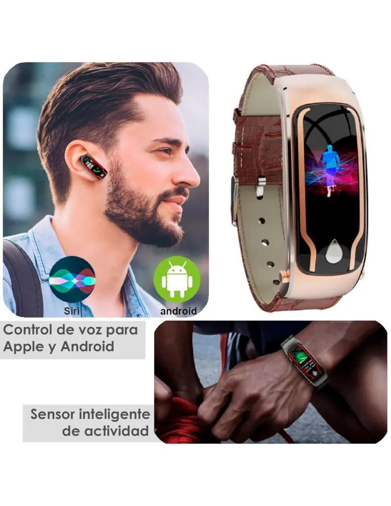 Smartwatch 2 en 1 VAK T9 unisex VD-T9-N