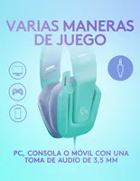 Audífonos Over-Ear Logitech G 335 Alámbricos