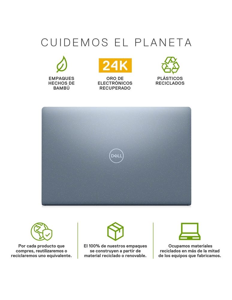 Laptop thin & light Dell Inspiron 15 3511 15.6 pulgadas Full HD Intel Iris XE Intel Core i7 8 GB RAM 256 GB SSD