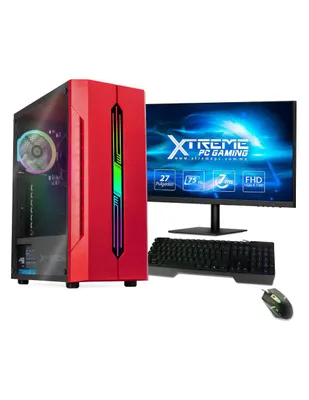 Computadora Gamer Xtreme PC Gaming XTBRR516GBRENOIRMR 27 Pulgadas AMD Radeon AMD Ryzen 5 16 GB RAM 480 GB SSD