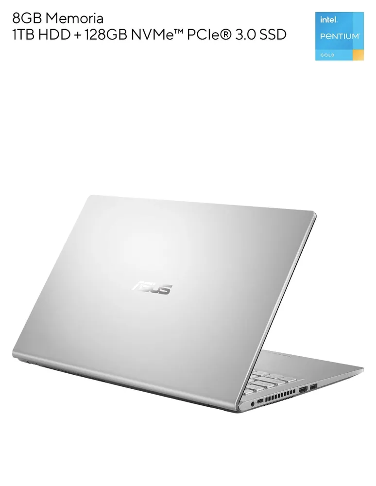 Laptop thin & light Asus X515ea-bq2054w 15.6 pulgadas Full HD Intel UHD Intel Pentium 8 GB RAM 1 TB HDD 128 GB SSD
