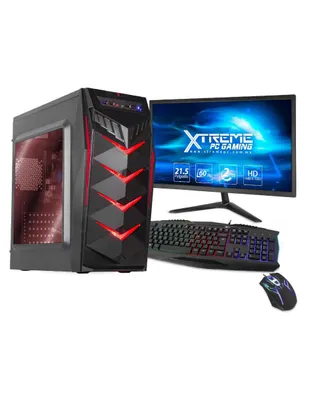 Computadora Gamer Xtreme PC Gaming XTPCI58GBHD630MBL 21.5 Pulgadas Intel UHD 630 Intel Core i5 8 GB RAM 1 TB HDD