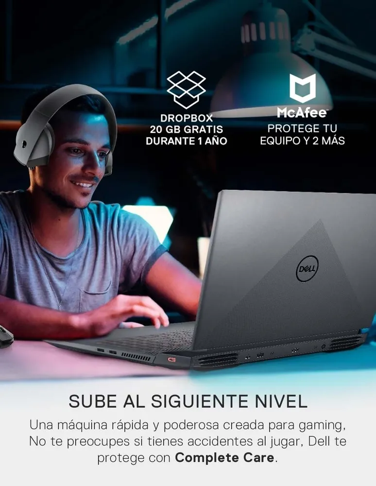 Laptop Dell gaming nb g15 5520 Full HD Intel Core i7 Nvidia Geforce RTX 3060 16 GB 512 GB SSD