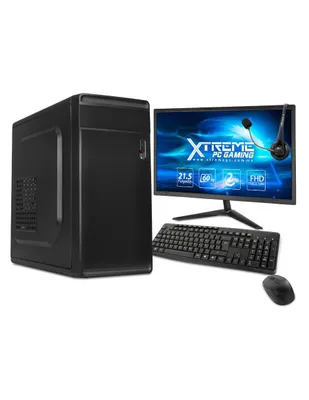 Computadora AIO Xtreme PC Gaming XTACIQC8GBHD610M 21.5 Pulgadas Full HD Intel UHD Graphics Intel Celeron 8 GB RAM 1 TB HDD