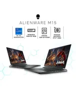 Laptop gamer Alienware M15 15.6 pulgadas Full HD NVIDIA GeForce RTX 3060 Intel Core i7 16 GB RAM 512 GB SSD