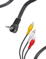 Cable RCA Mitzu a Auxiliar 3.5 mm de 1.8 m