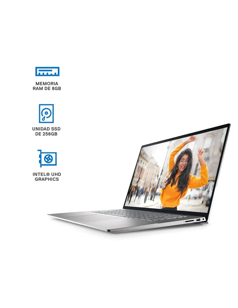 Laptop Dell Inspiron 16 5620 16 pulgadas Full HD Intel Core i5 Intel UHD Graphics 8 GB 256 GB SSD