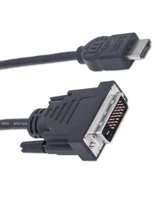 Cable DVI Manhattan a HDMI de 1.8 m