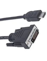 Cable DVI Manhattan a HDMI de 1.8 m