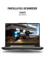 Laptop Gamer Asus TUF A15 15.6 pulgadas Full HD AMD Ryzen 7 NVIDIA GeForce RTX 3050 8 GB RAM 512 GB SSD