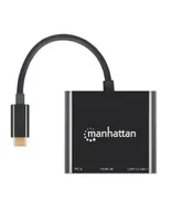 Adaptador USB C- HDMI Manhattan