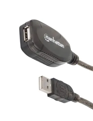 Cable USB A Manhattan de 20 m