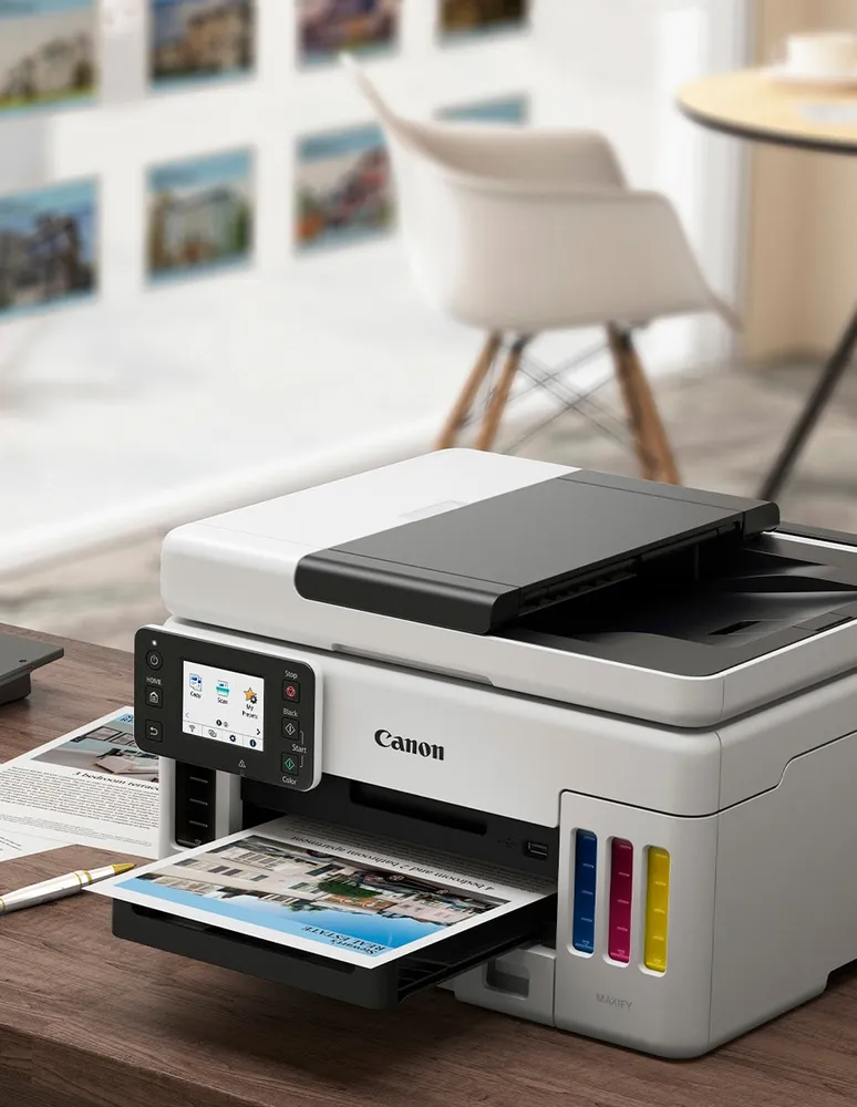 Canon Impresora Multifuncional Maxify Tinta Continua | Blanco