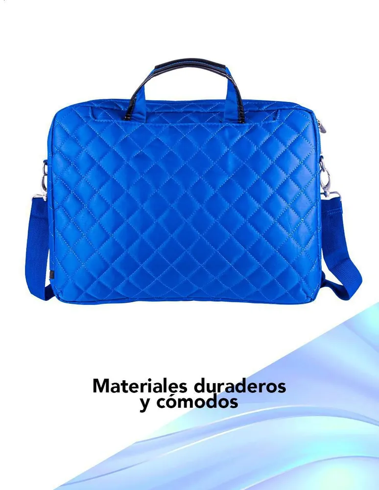 Bolsa porta laptop Ginga 14 pulgadas de poliéster y algodón