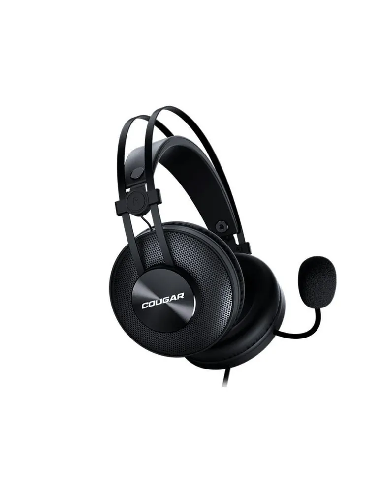 Audífonos Gamer Over-Ear Cougar CGR-P40B-350 Alámbricos con Cancelación de Ruido