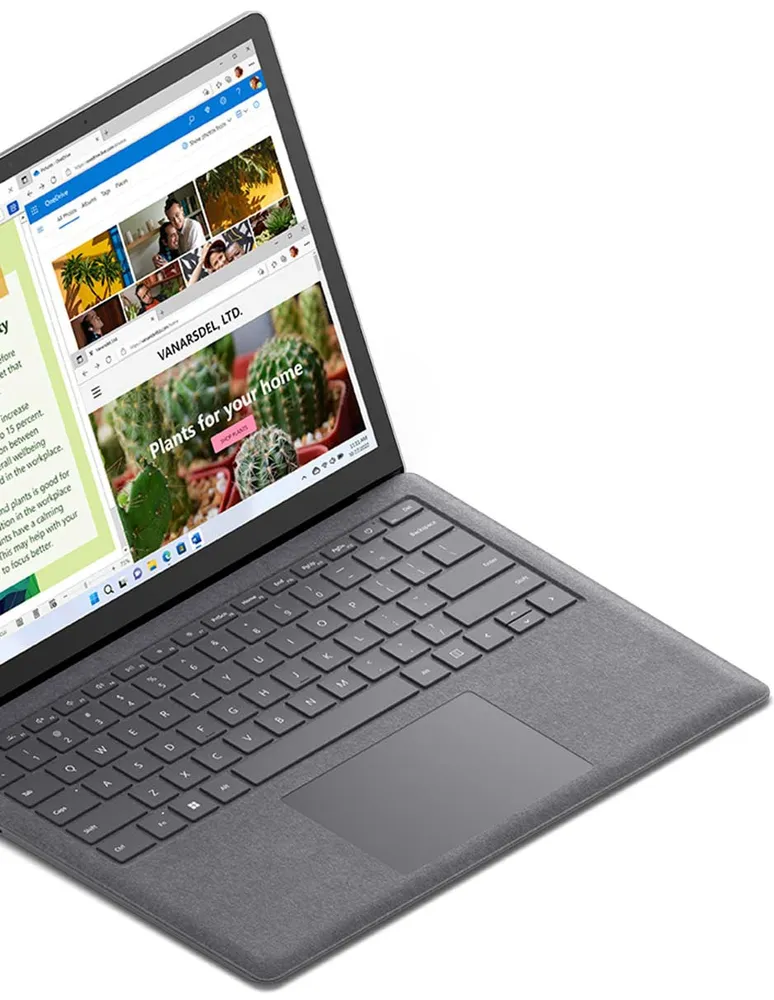 Laptop Thin & Light Microsoft Surface Laptop 5 13.5 Pulgadas Full HD Intel Core i5 Intel Iris XE 8 GB RAM 128 GB eMMC 256 GB SSD