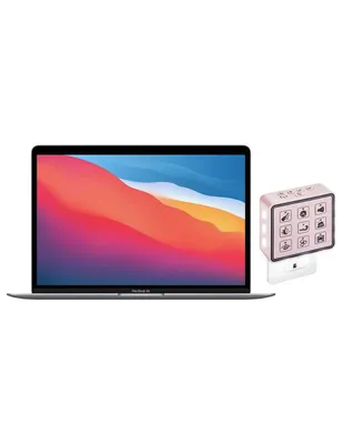 Apple Macbook Air MGN63LL/A 13 Pulgadas Full HD Apple M1 8 GB RAM 256 GB SSD + Maquina de Sonido Blanco