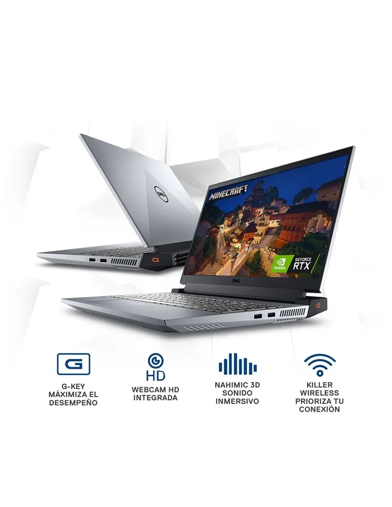 Laptop Gamer Dell G5 5525 15.6 Pulgadas Full HD AMD Ryzen 7 NVIDIA GeForce RTX 3050 Ti 16 GB RAM 512 GB SSD