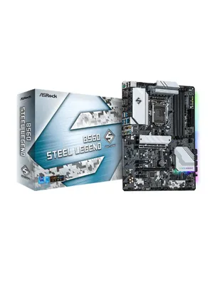 Tarjeta madre Asrock B560 Steel Legend con procesador Intel