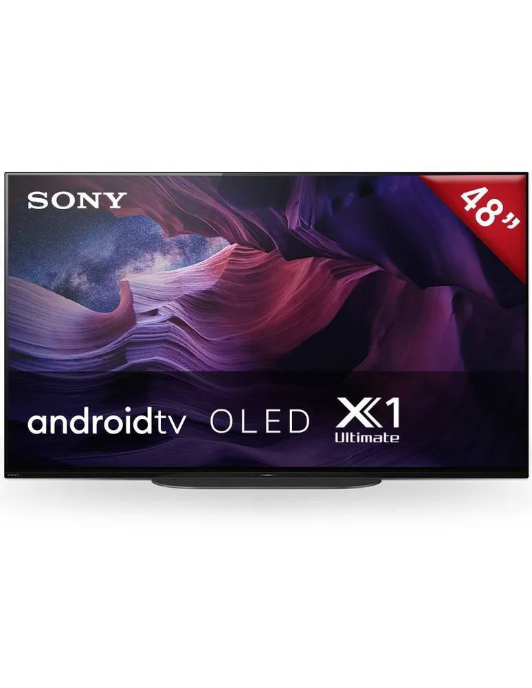 Pantalla Sony OLED smart TV de 48 pulgadas 4K/Ultra HD XBR-48A9S
 con Android TV