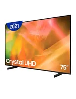 Pantalla Samsung LED smart TV de 75 pulgadas 4K UN75AU8000FXZX  con Tizen