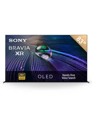 Pantalla Sony OLED smart TV de 83 pulgadas 4K/Ultra HD XR-83A90J con Google TV