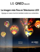 Pantalla LG LED smart TV de 75 pulgadas 8 k 75QNED99SPA con WebOS