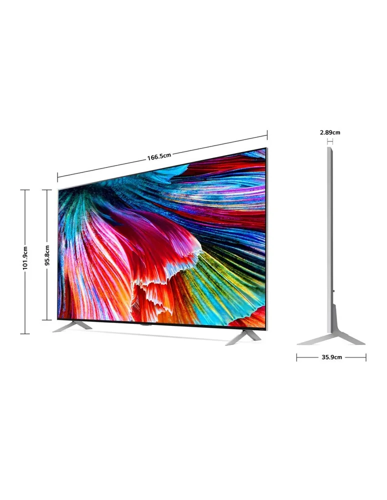 Pantalla LG LED smart TV de 75 pulgadas 8 k 75QNED99SPA con WebOS
