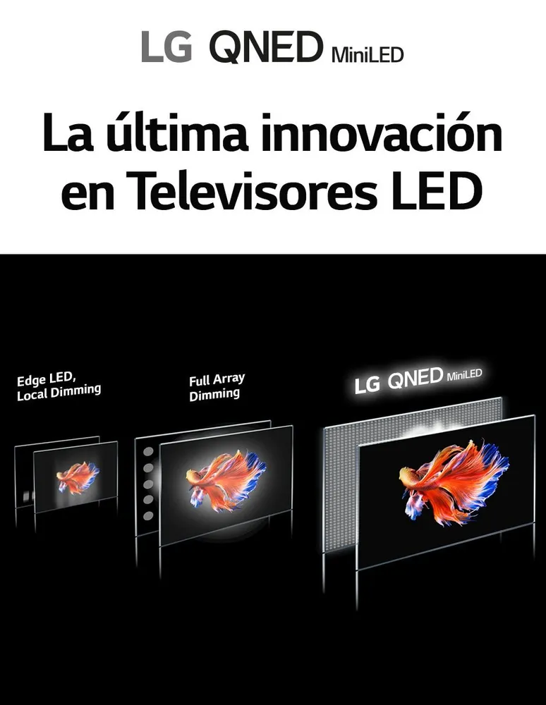 Pantalla LG LED smart TV de 75 pulgadas 8 k 75QNED99SPA con WebOS