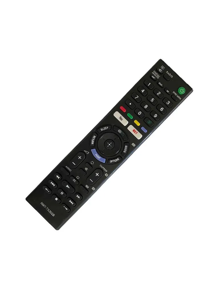 Control Remoto Universal Color Negro Para Cualquier Pantalla Sony Bravia  Smart Tv