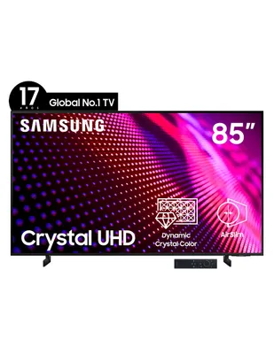 Pantalla Samsung UHD smart TV de 85 pulgadas 4K UN85AU8000FXZX con Tizen