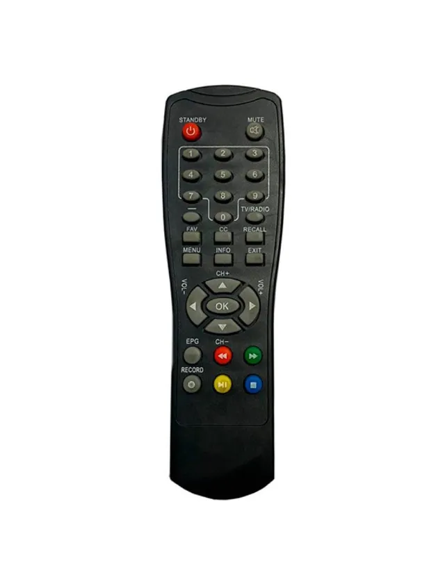 Control para Decodificador Dvb-t2 Dvbt2 K3 M2 K2 8902