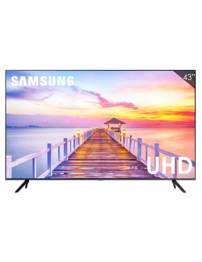 Pantalla Smart TV Samsung LED de 50 pulgadas 4K/UHD AU7000 con Tizen